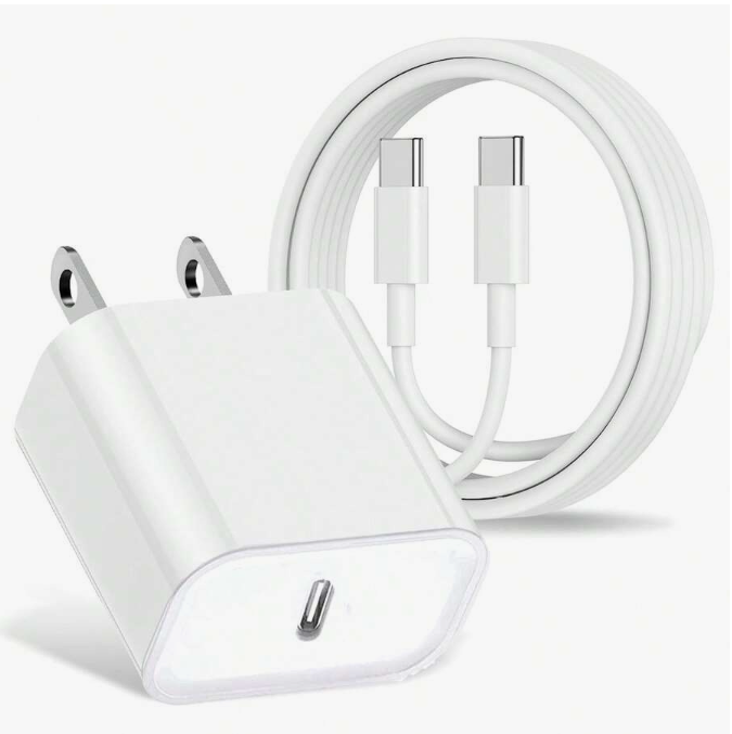 Charger iPhone USB-C+C iphone, Samsung models