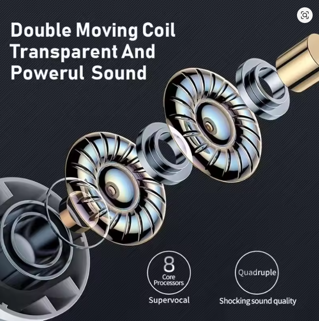 Wireless earbuds with Active Noise Control for iphone, Android
