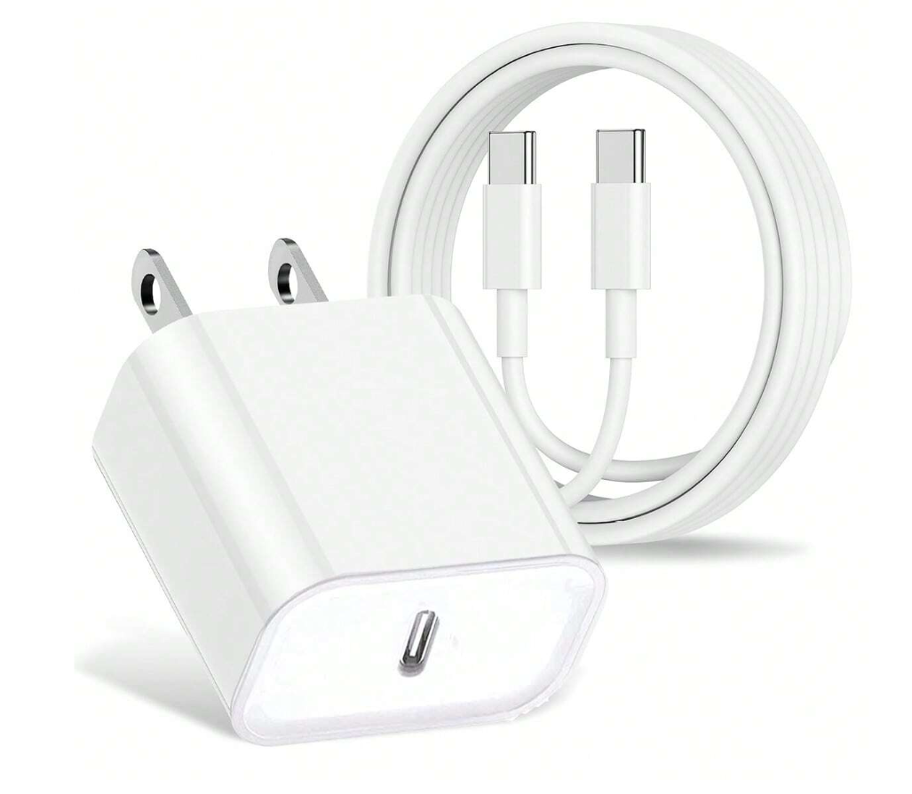 Charger iPhone USB-C+C iphone, Samsung models
