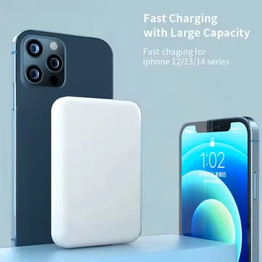 Power Bank - 5000mAh Magnetic Battery Charger for iPhone 12/13/14/15/16, Samsung Models