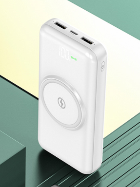 USB-C Power Bank with wireless charging 10,000mAh iPhone 16/15/14/13/12/XR,iPad,Samsung Phones