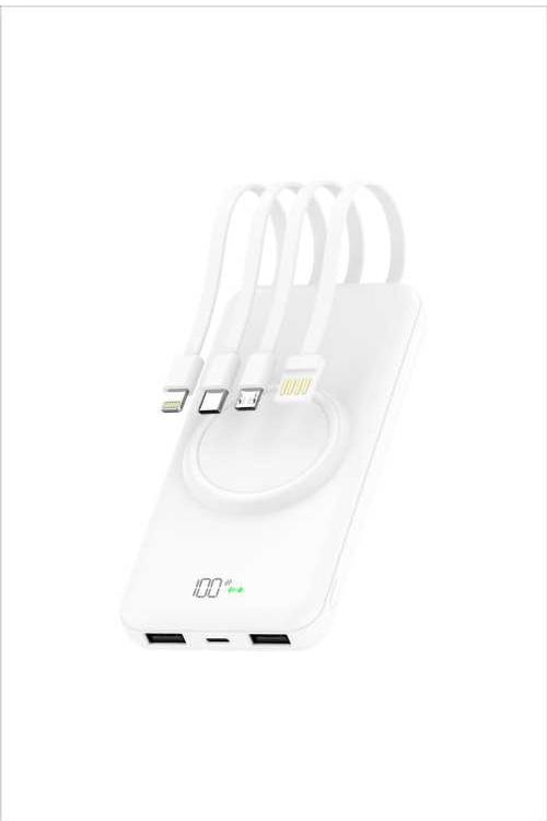 USB-C Power Bank with wireless charging 10,000mAh iPhone 16/15/14/13/12/XR,iPad,Samsung Phones