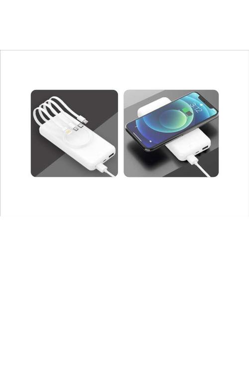 USB-C Power Bank with wireless charging 10,000mAh iPhone 16/15/14/13/12/XR,iPad,Samsung Phones