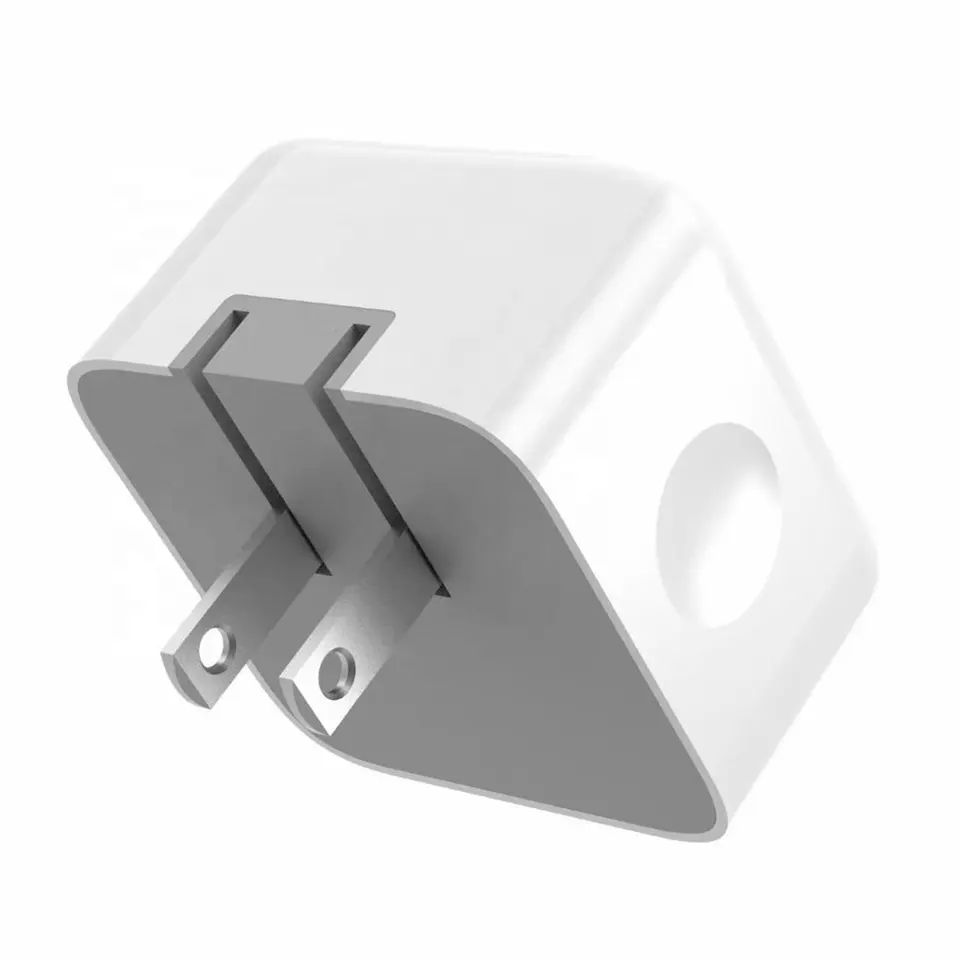 Charger adapter 35W Dual USB-C+C Port for Apple and Samsung Phones, Fast Charging